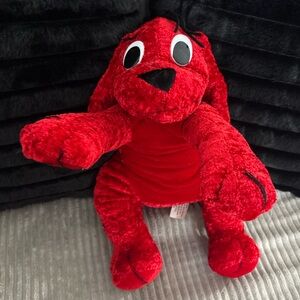 VTG Clifford The Big Red Dog Plush Stuffed Animal Scholastic RARE PBS 16”